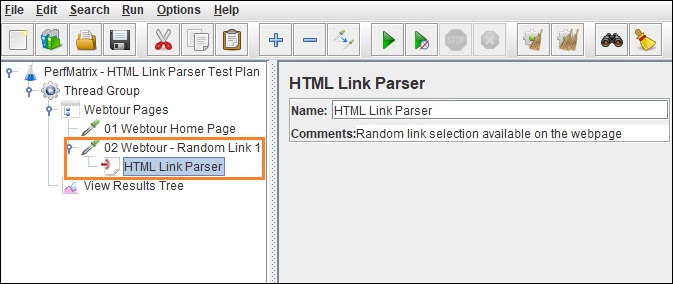 HTML Link Parser