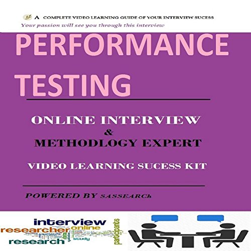 Performance Testing LoadRunner Online Interview and Methodology Expert Video Learning Success Kit