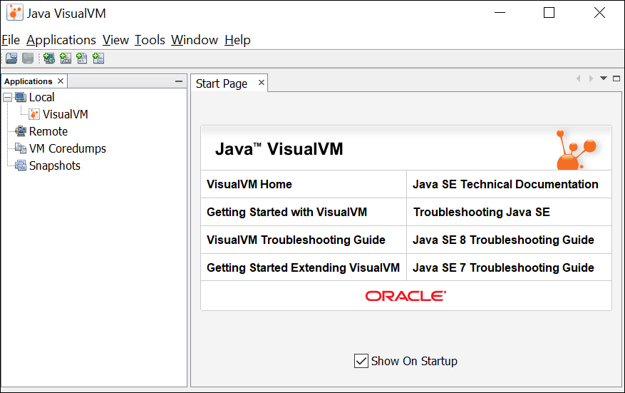 Java Visual VM - Home Page