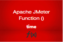 Apache JMeter - time Function