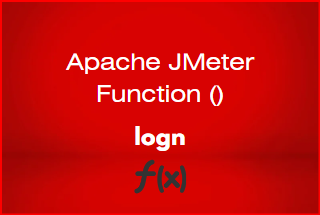 Apache JMeter Logn Function